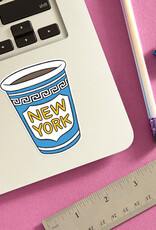 The Found Stickers:  NYC Coffee Cup