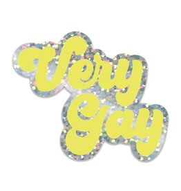 Drawn Goods Sticker - Very Gay Sparkle