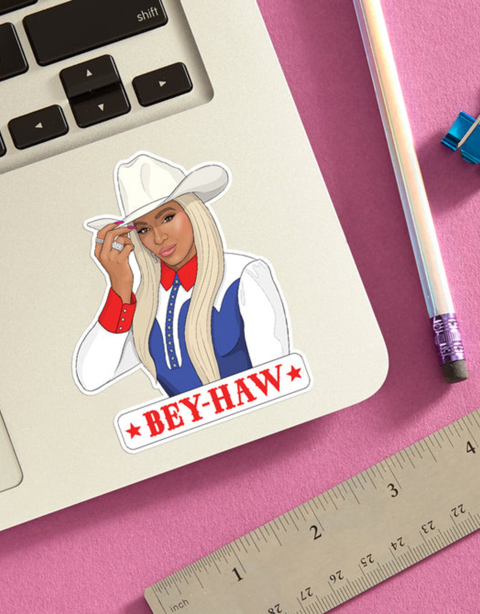 The Found Sticker - Beyonce Cowboy Carter Western