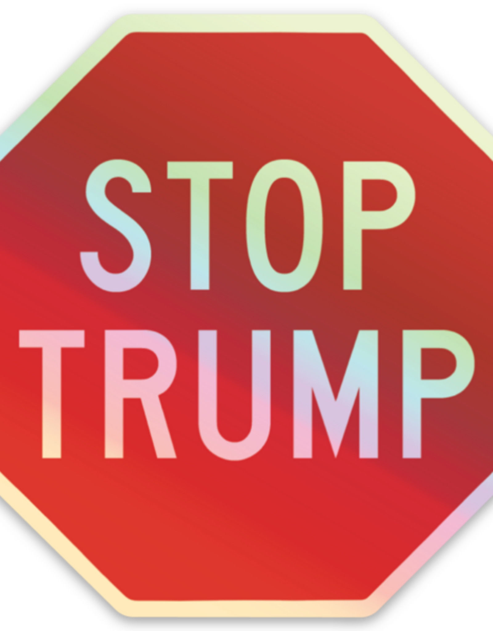 The Found Sticker - Stop Trump