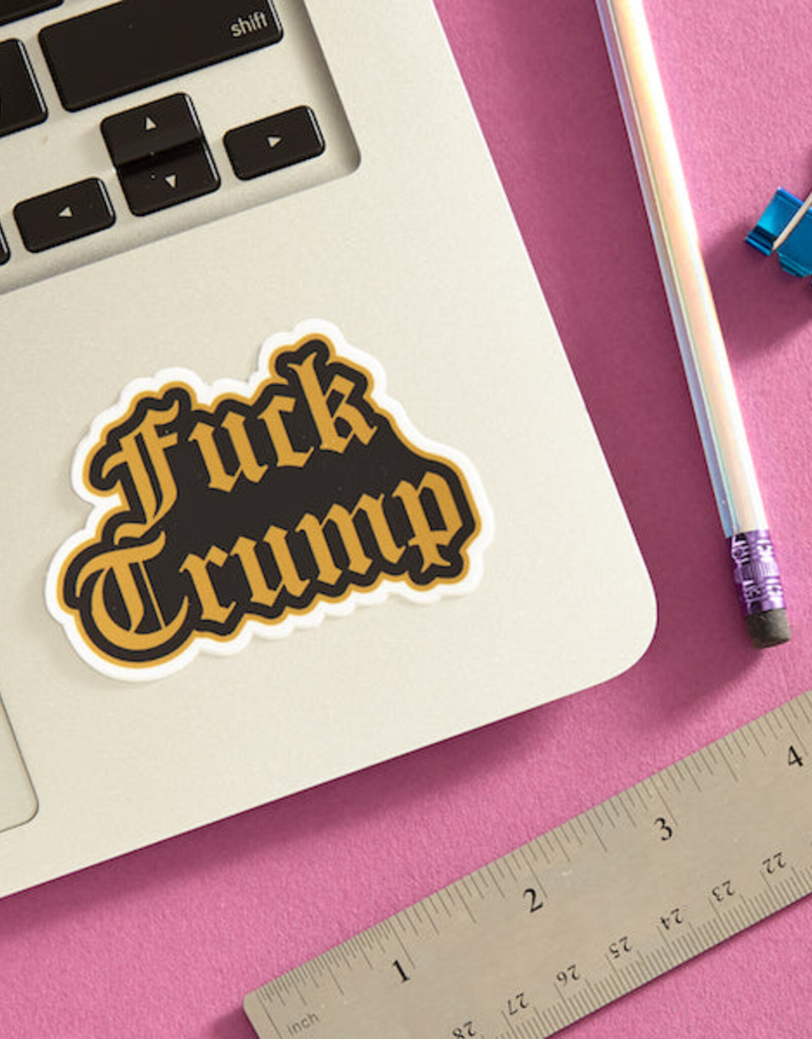 The Found Sticker - Fuck Trump
