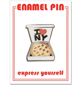 The Found Enamel Pin - I Heart NY Pizza Box