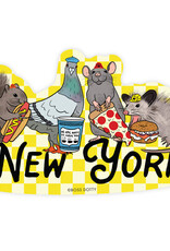 Boss Dotty Sticker - New York City Animals