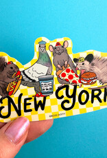 Boss Dotty Sticker - New York City Animals