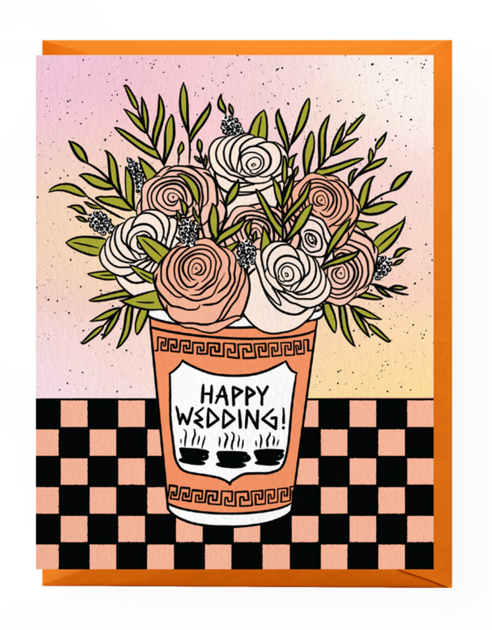 Boss Dotty Card - Wedding: Bodega Flowers
