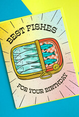 Boss Dotty Card - Birthday: Best Fishes