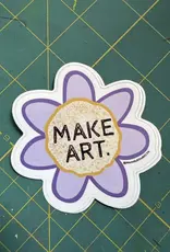 Ellie d'Eustachio Sticker - Make Art Flower