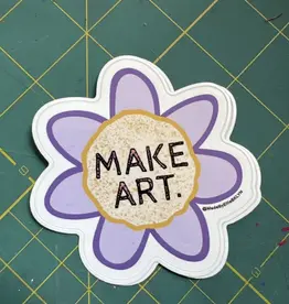 Ellie d'Eustachio Sticker - Make Art Flower