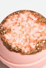 Latika Beauty Bath Bomb - Rose Quartz Geode