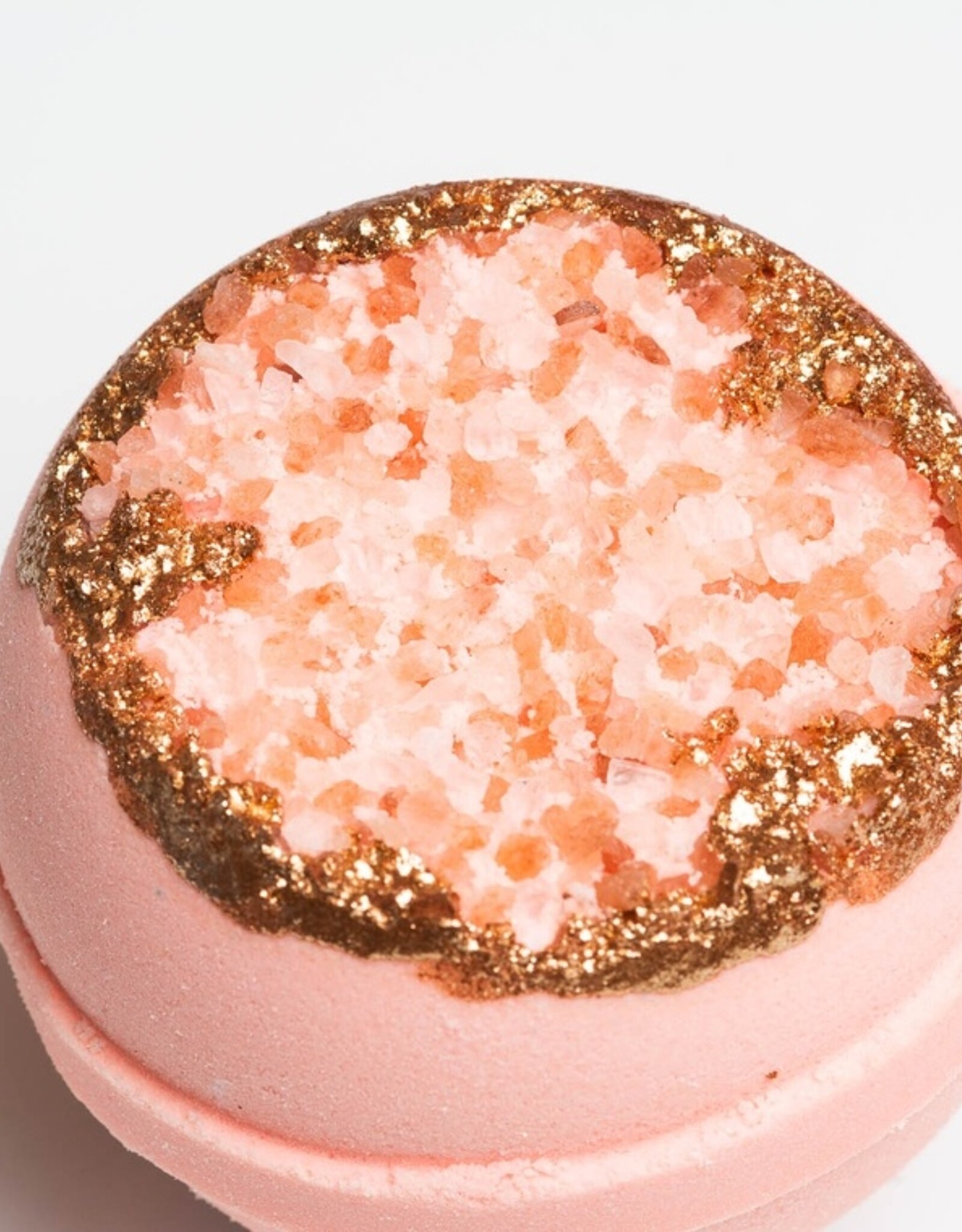 Latika Beauty Bath Bomb - Rose Quartz Geode