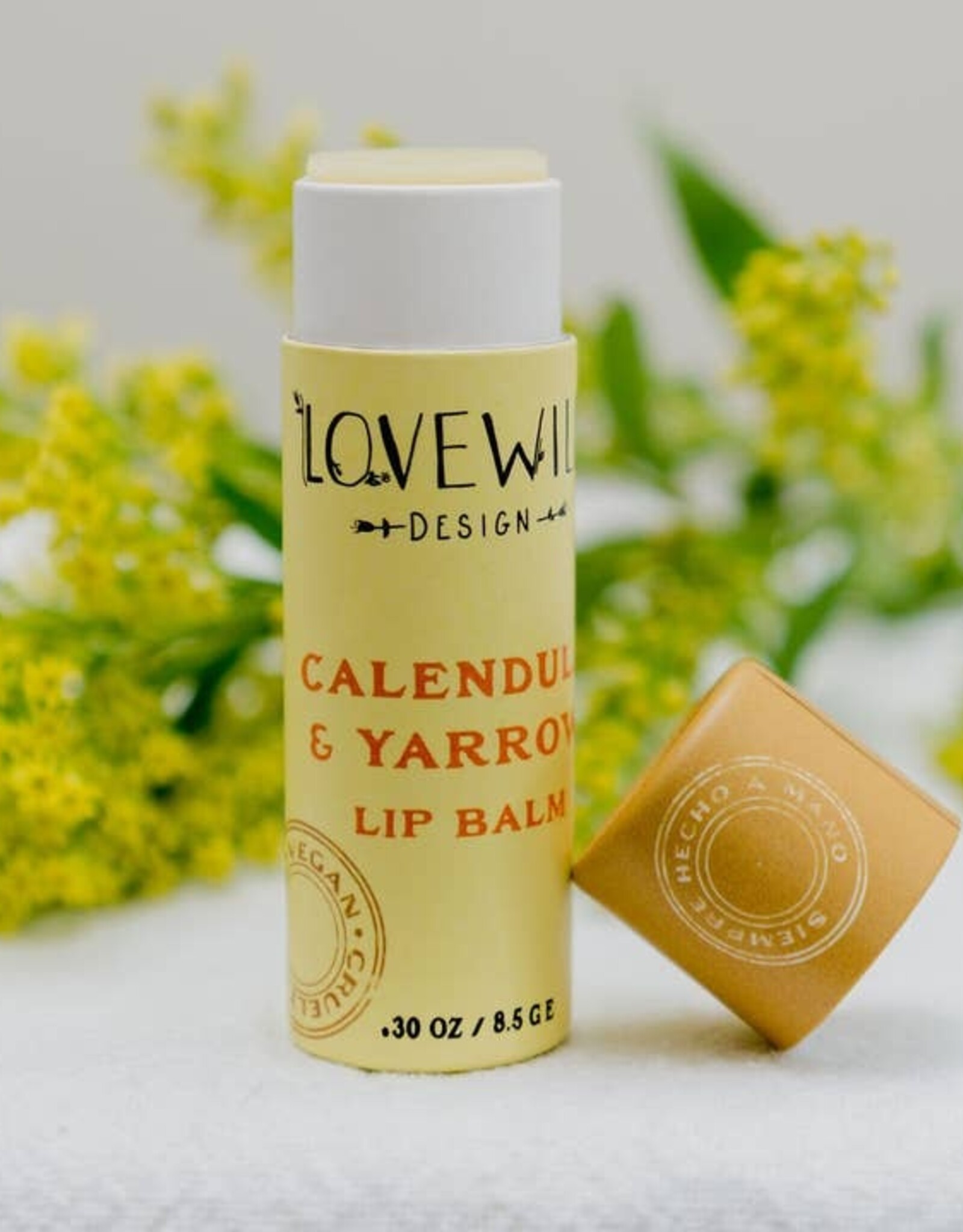 Love Wild Design Lip Balm - Canedula & Yarrow