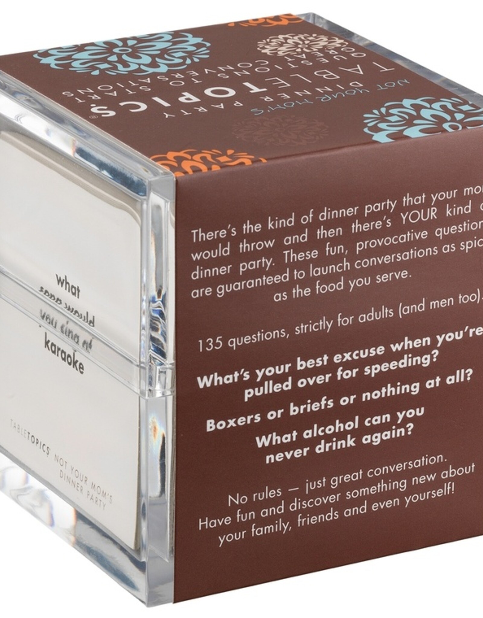 tableTopics Table Topics - Not Your Mom's Dinner Party