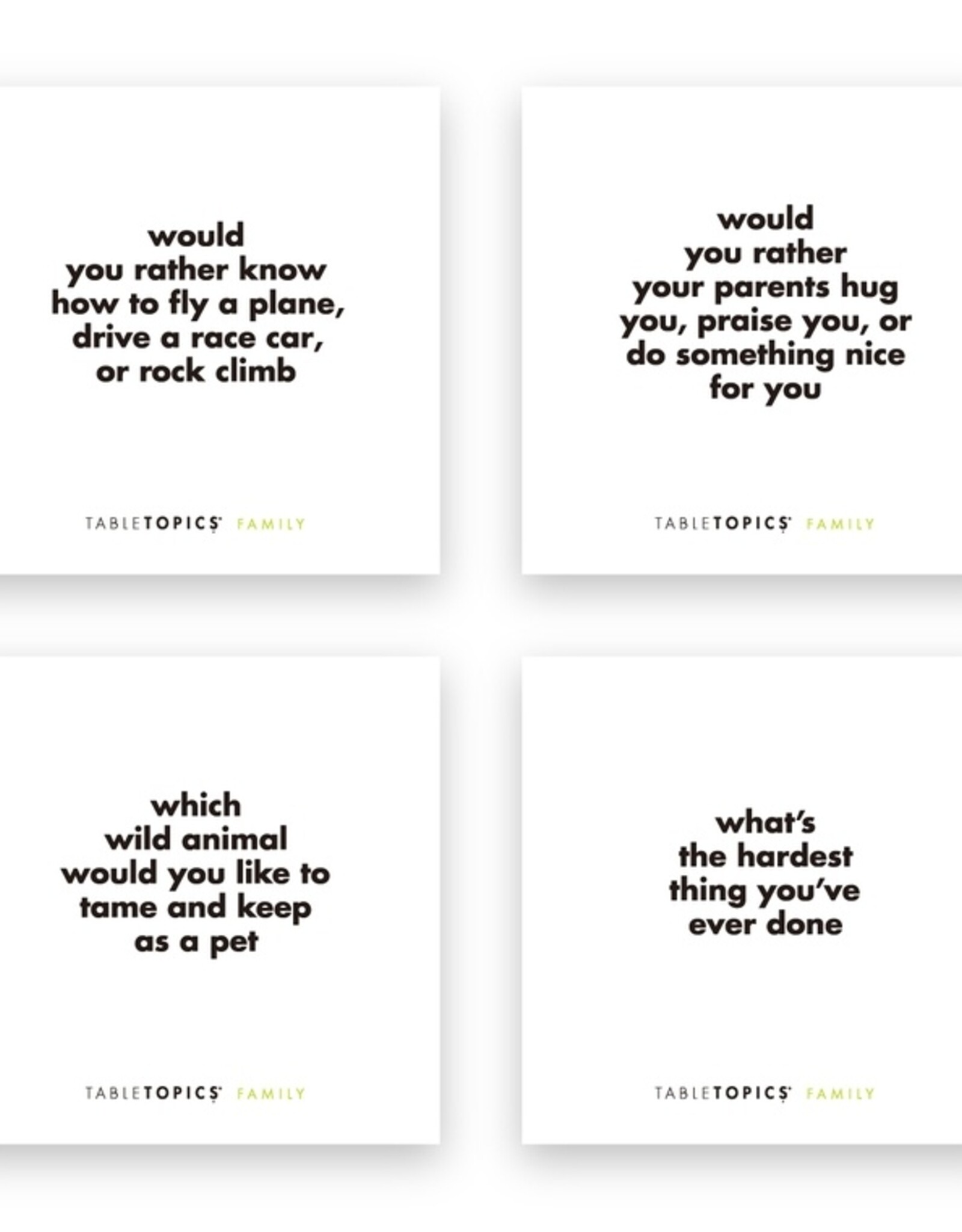 tableTopics Table Topics - Family