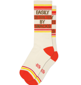 Gumball Poodle Socks - Athletic: Easily distracted by snacks