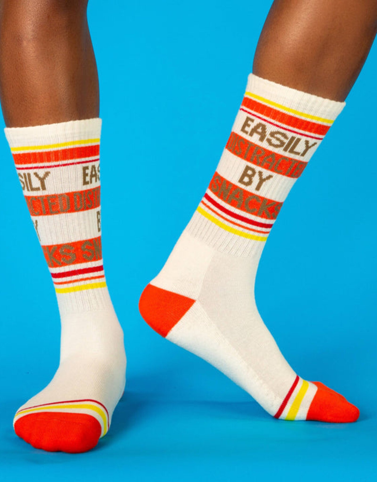 Gumball Poodle Socks - Athletic: Easily distracted by snacks