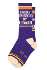 Gumball Poodle Socks - Athletic: Easily distracted by butts