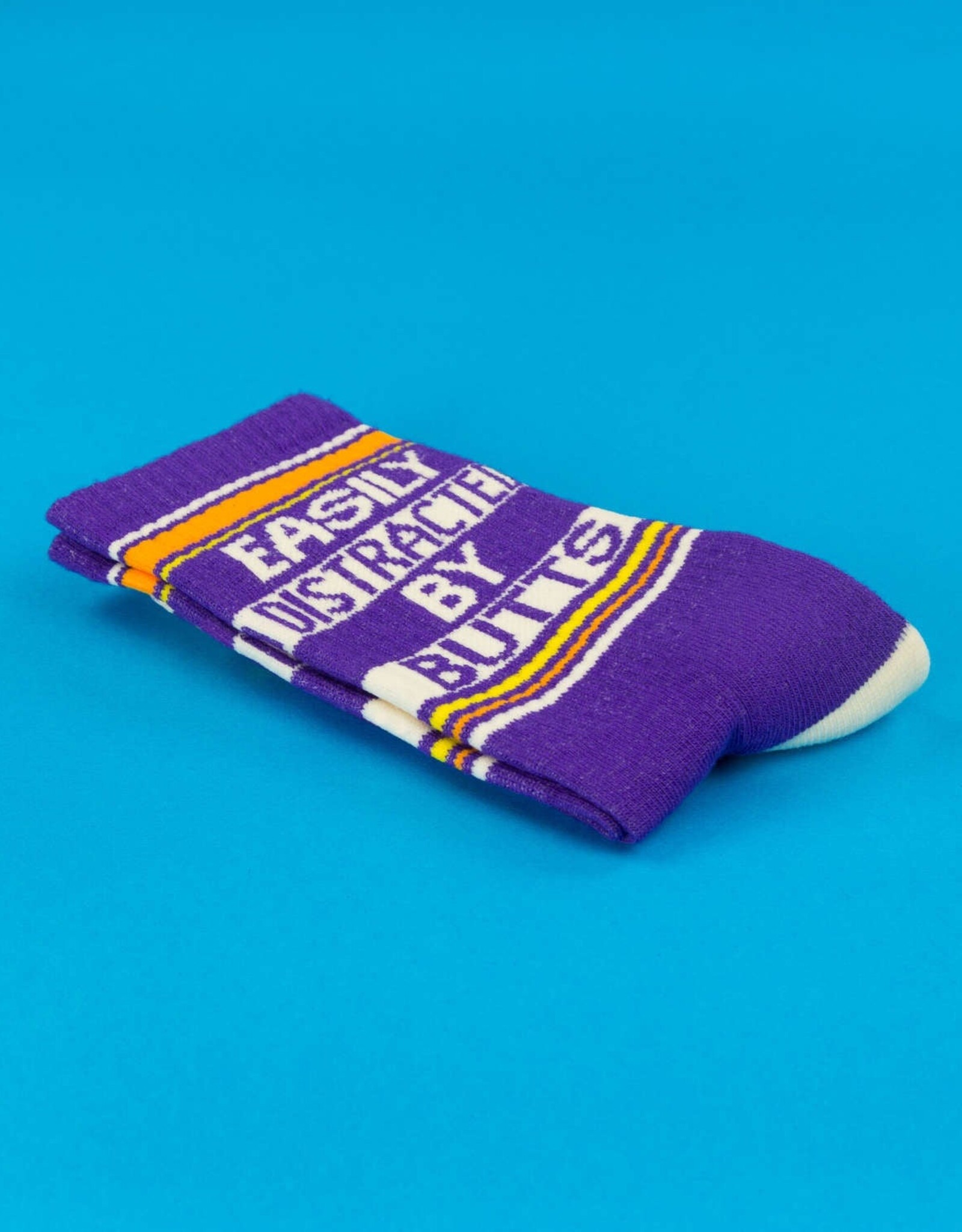 Gumball Poodle Socks - Athletic: Easily distracted by butts