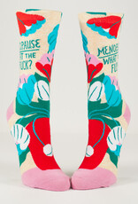 Blue Q Socks - Women's Crew: Menopause