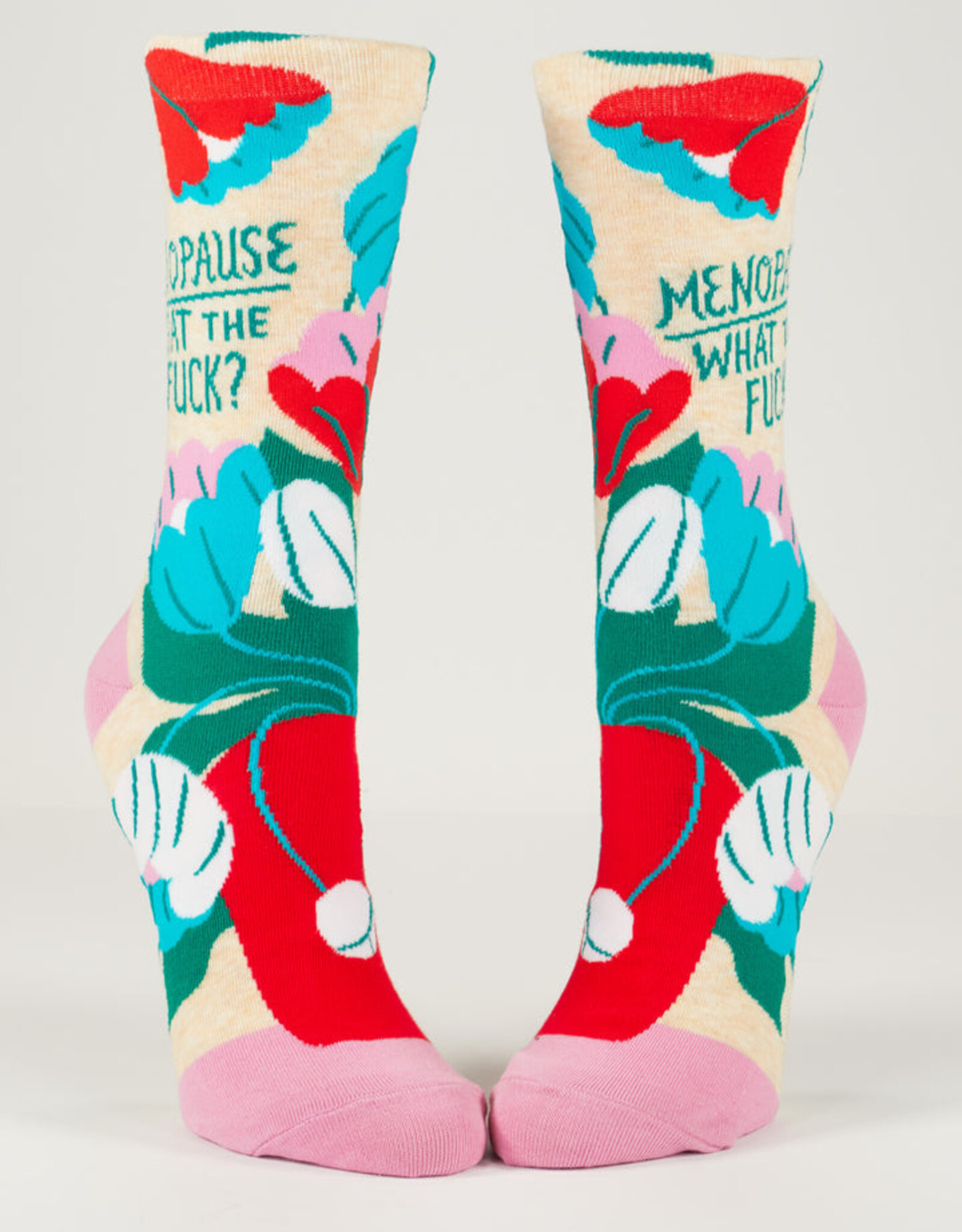 Blue Q Socks - Women's Crew: Menopause