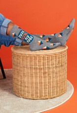 Blue Q Socks - Men's Crew: Resting My Eyes