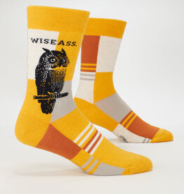 Blue Q Socks - Men's Crew: Wiseass