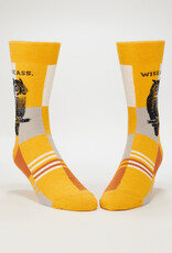 Blue Q Socks - Men's Crew: Wiseass