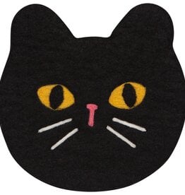 Danica + Now Designs Trivet - Felt Wool Black Cat