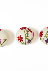 Once Again Home Co. Dryer Balls - Wool Wildflowers (set of 3)