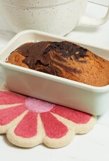 Once Again Home Co. Wool Trivet - Pink Flower