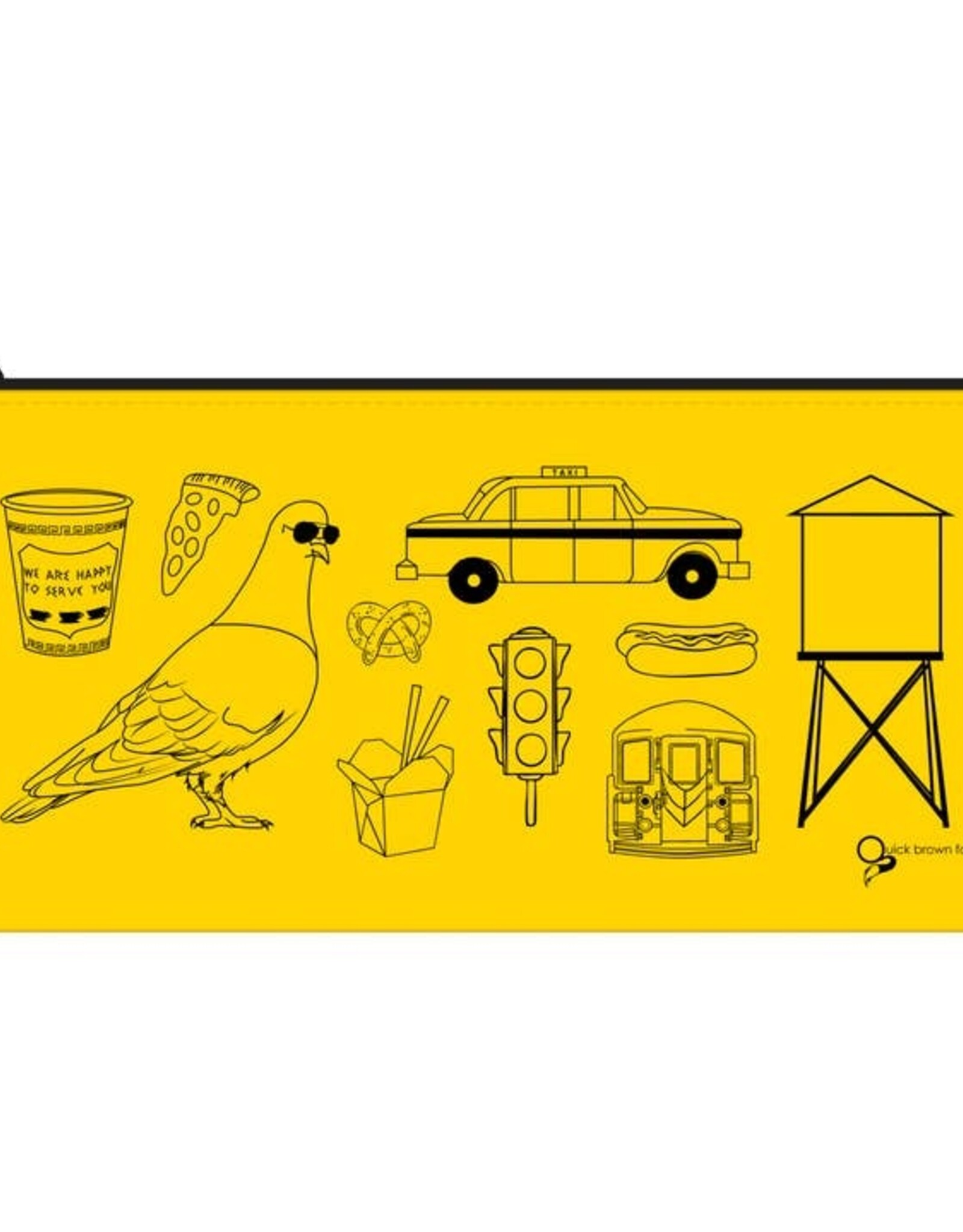 Quick Brown Fox Pouch - NYC All The Things