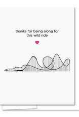 Quick Brown Fox Card - Love: Wild Ride Roller coaster