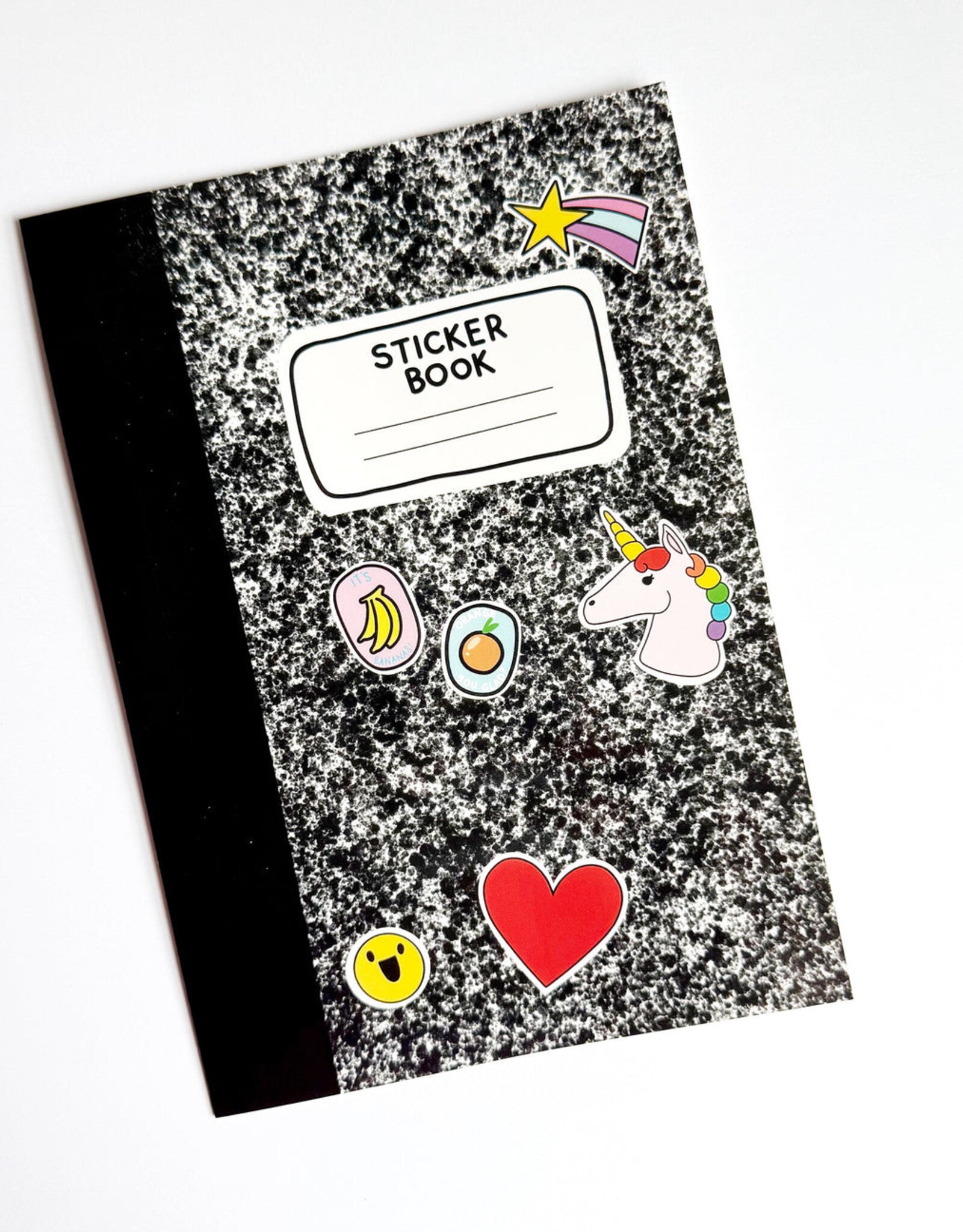 Calliope Pencil Factory Sticker Book - Composition Notebook