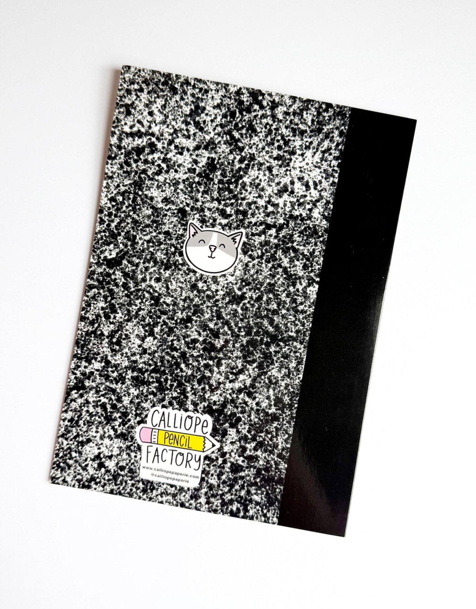 Calliope Pencil Factory Sticker Book - Composition Notebook