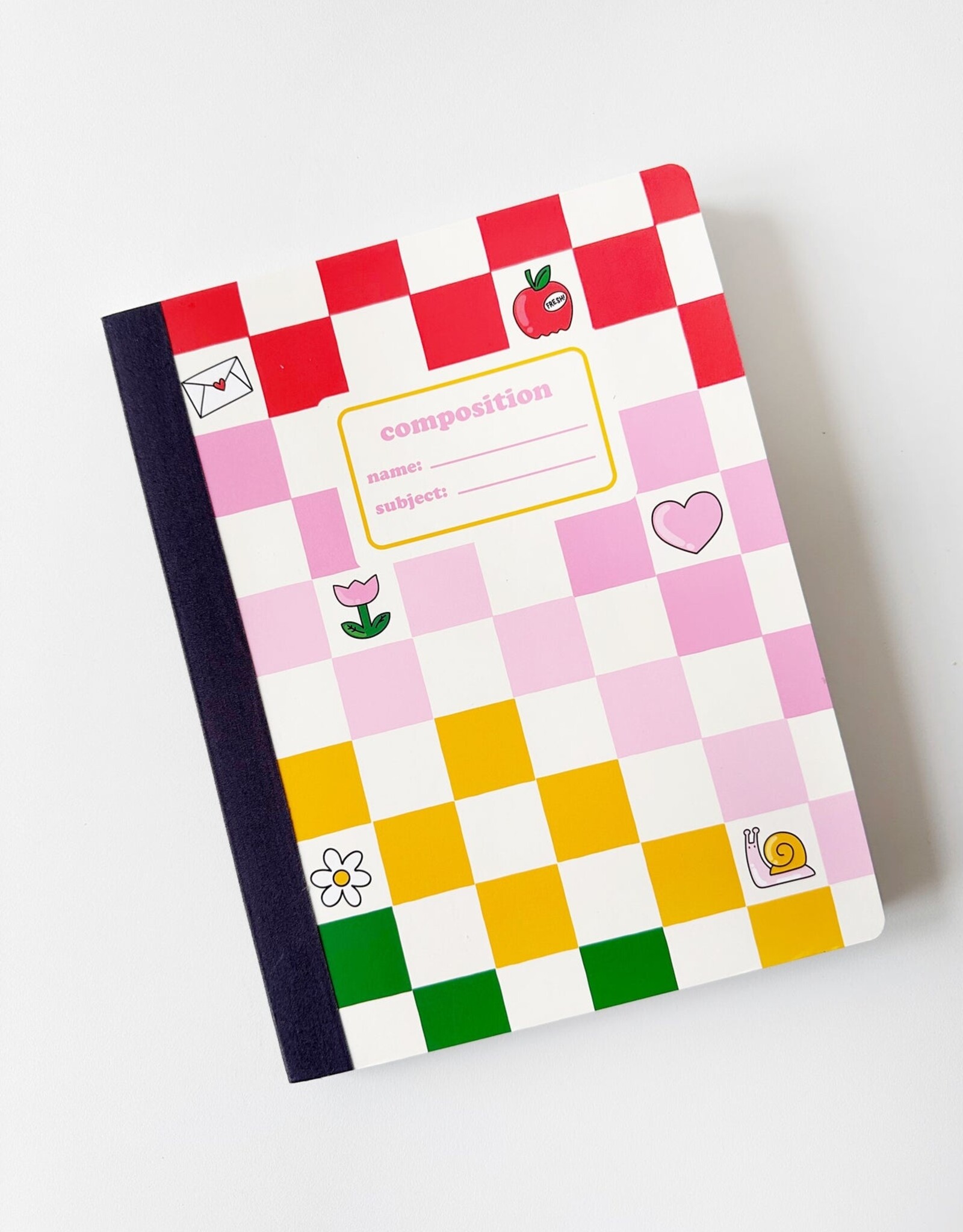 Calliope Pencil Factory Compy Book - Hello Rainbow Check