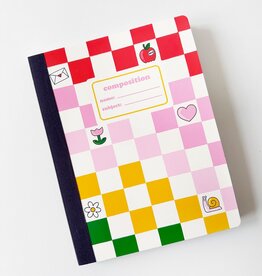 Calliope Pencil Factory Compy Book - Hello Rainbow Check