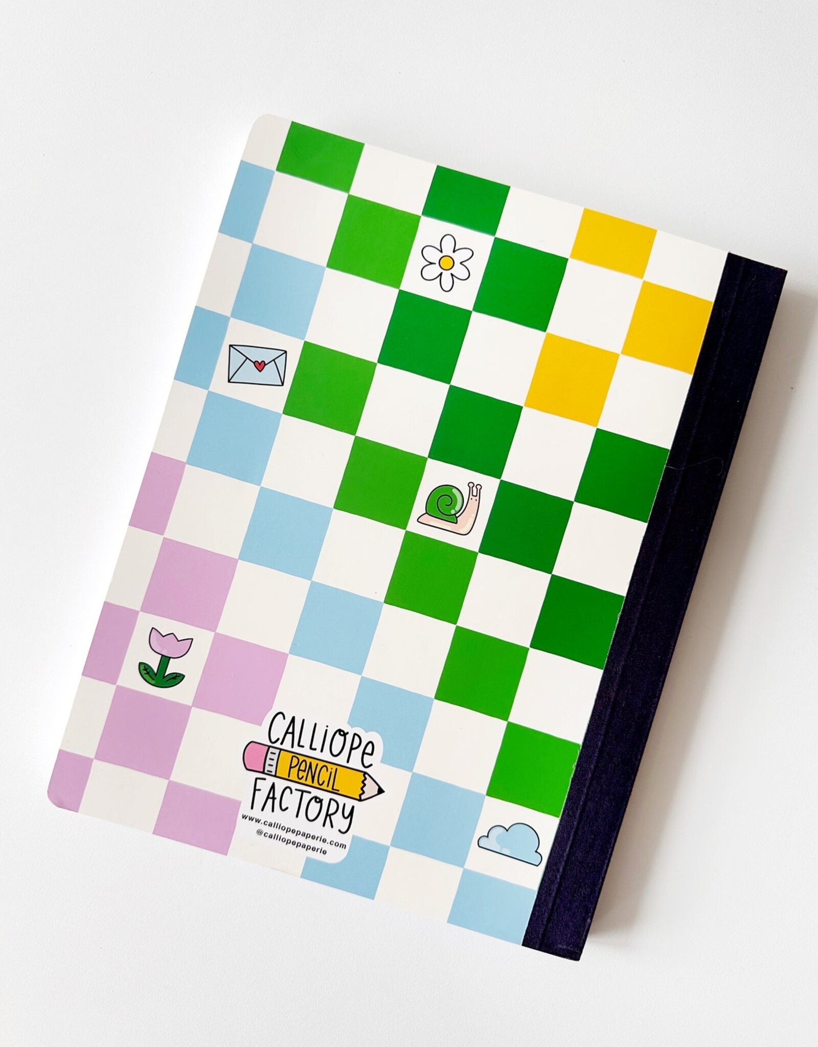 Calliope Pencil Factory Compy Book - Hello Rainbow Check