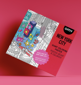 OMY Coloring Poster - Giant New York
