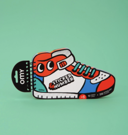 OMY Sticker by Number - Sneakers