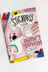 Calliope Pencil Factory Sticker Book - So Cute Collage