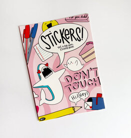 Calliope Pencil Factory Sticker Book - So Cute Collage