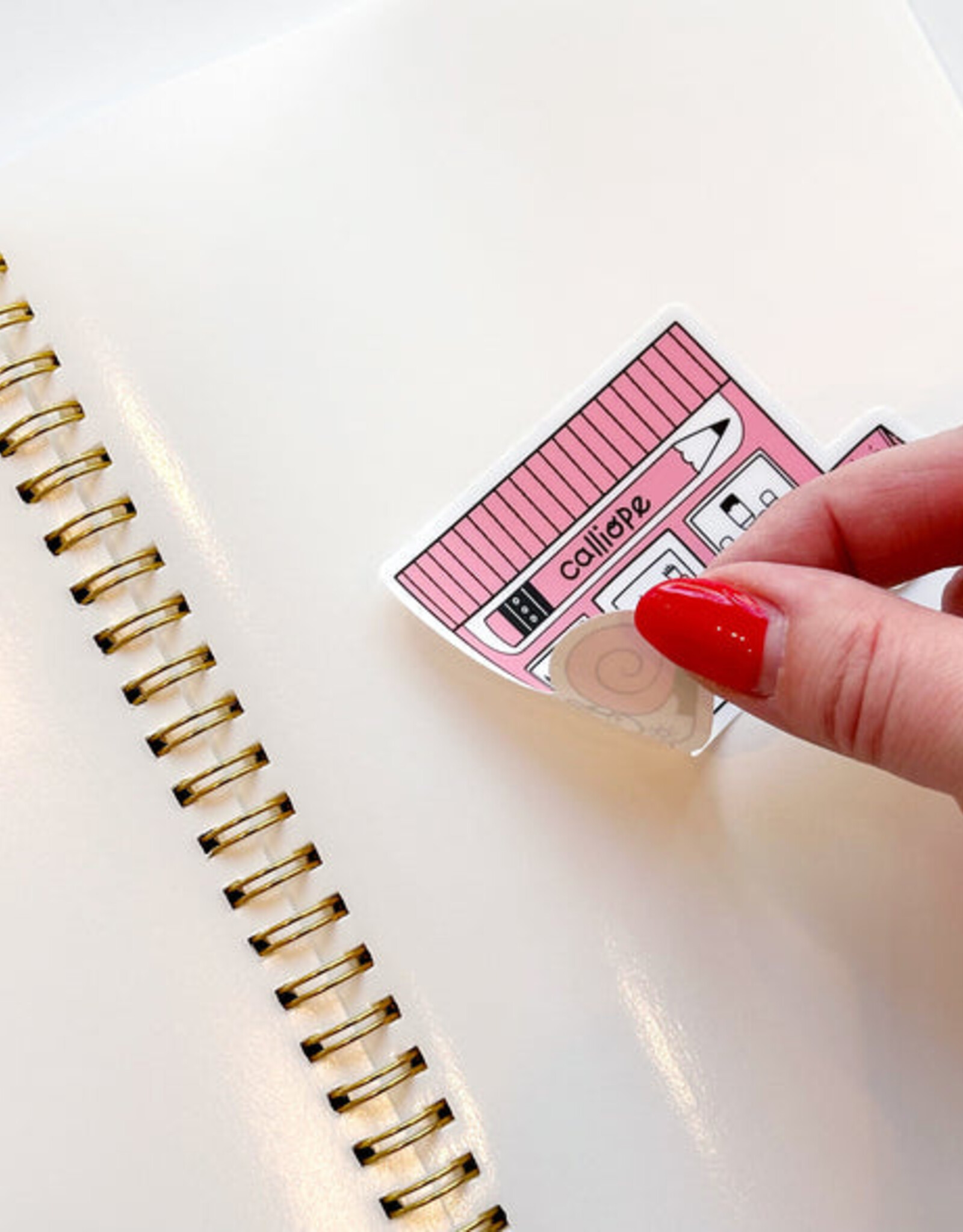 Calliope Pencil Factory Sticker Book - So Cute Collage