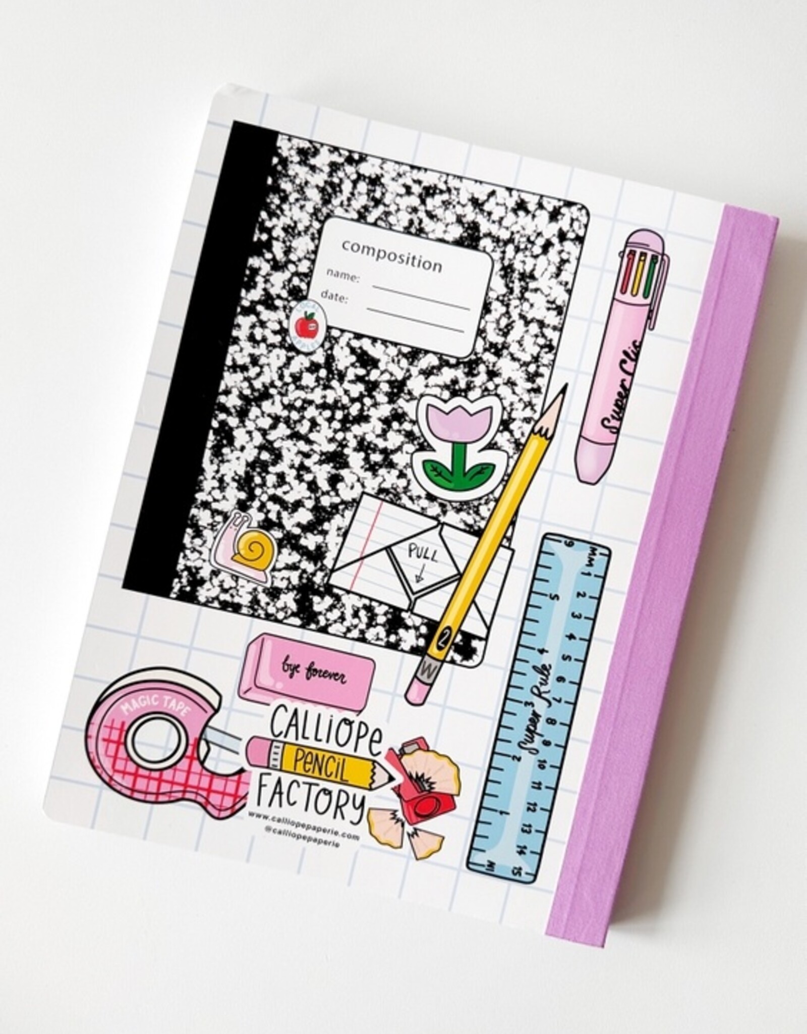 Calliope Pencil Factory Compy Book - Office Supplies