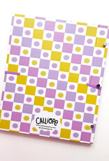 Calliope Pencil Factory Art Journal - Checks & Stars