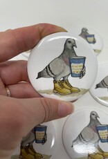 Diana Teeter Art Magnet - Pigeon In Boots