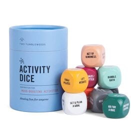 Two Tumbleweeds Activity Dice - Mood Boosting Activities