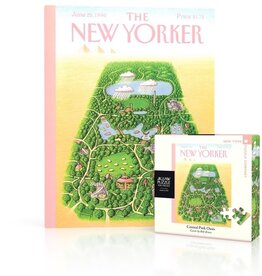 New York Puzzle Company Puzzle - Mini 100pc: Central Park Oasis