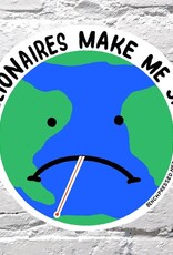 Bench Pressed Sticker - Billionaires Make Me Sick