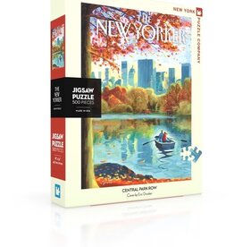 New York Puzzle Company Puzzle - 500pc: Central Park Row