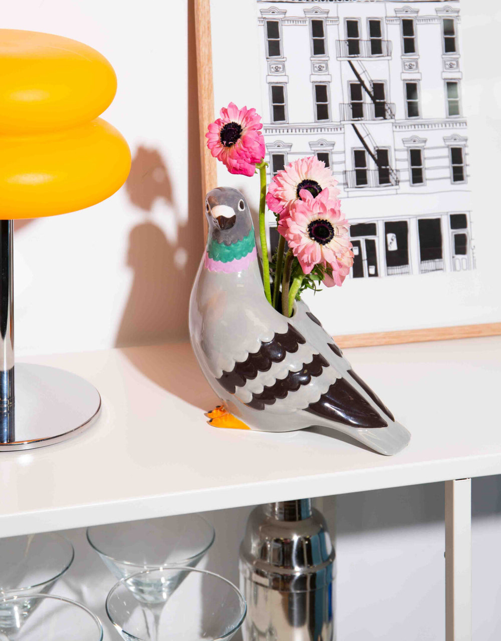 Doiy Vase - Pigeon