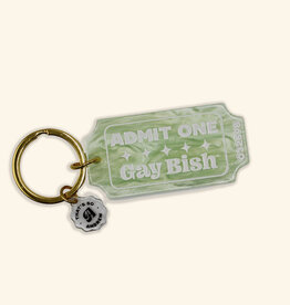 That's So Andrew Keychain - Admit One Gay Bitch